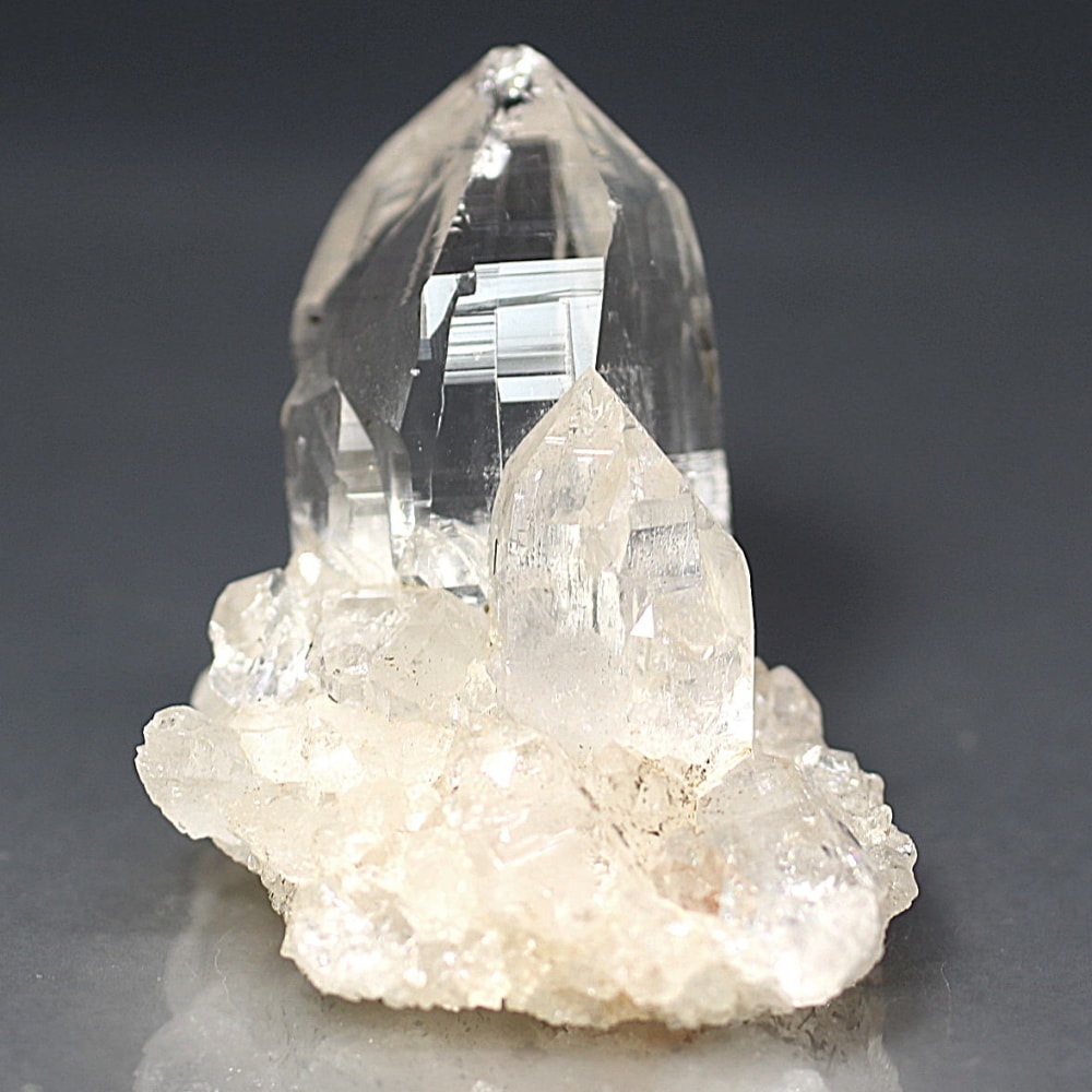 [ガネッシュヒマール/リー産]ヒマラヤ水晶クラスター/原石（全長49.5mm）