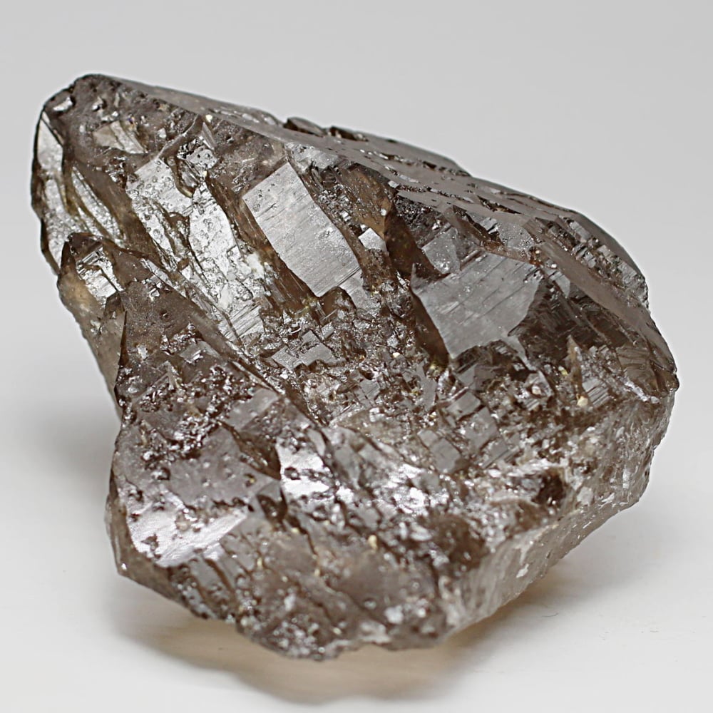 ネパール/ガウリシャンカール産ヒマラヤ水晶ナチュラルポイント/スモーキークォーツ原石（186g）