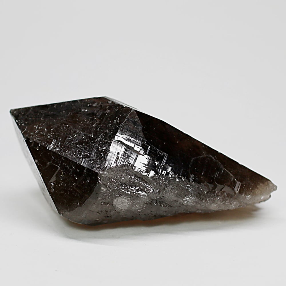 ネパール/ガウリシャンカール産ヒマラヤ水晶ナチュラルポイント/スモーキークォーツ原石（302g）