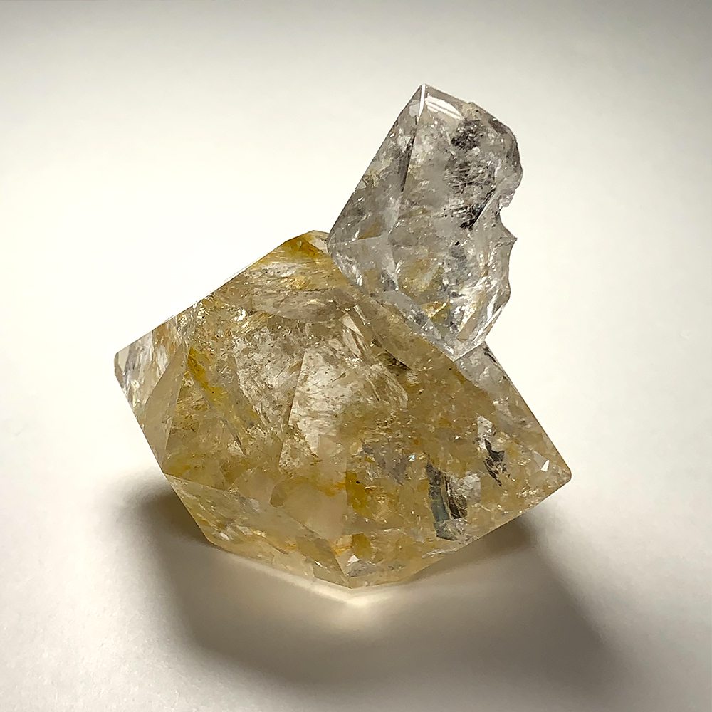 ニューヨーク/ハーキマー地区産]ハーキマーダイヤモンド結晶原石ナチュラルポイント(HERKIMERDIAMOND-0467IS) 天然石・ パワーストーン Infonix（インフォニック）