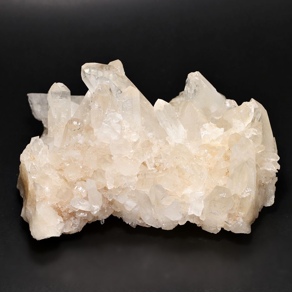 [高品質]インド/マニカラン産ヒマラヤ水晶クラスター/大型原石2.16kg（特別価格）