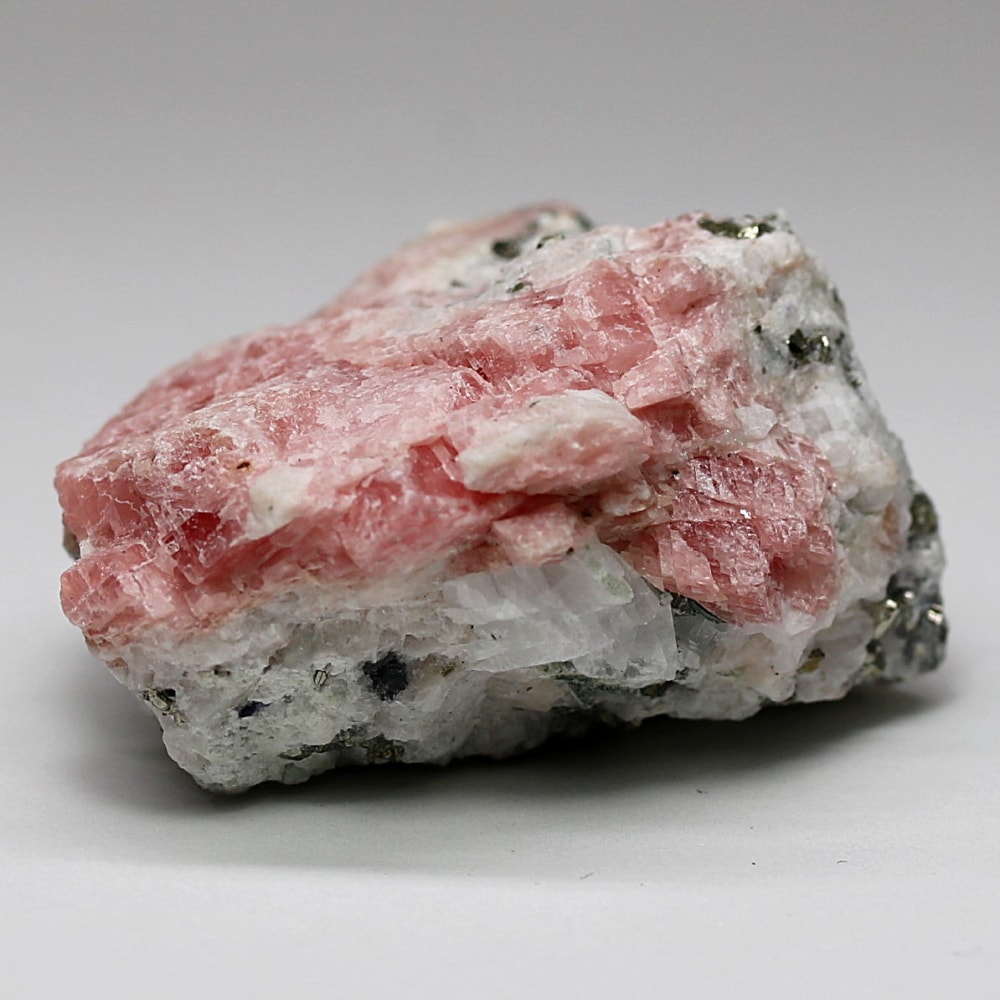 インカローズ結晶原石(ロードクロサイト)/パイライト共生(総重量73.6g)-slide-2