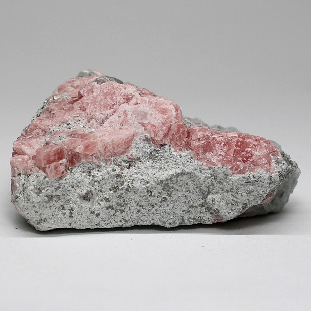 インカローズ結晶原石(ロードクロサイト)/パイライト共生(総重量143g)-slide-0