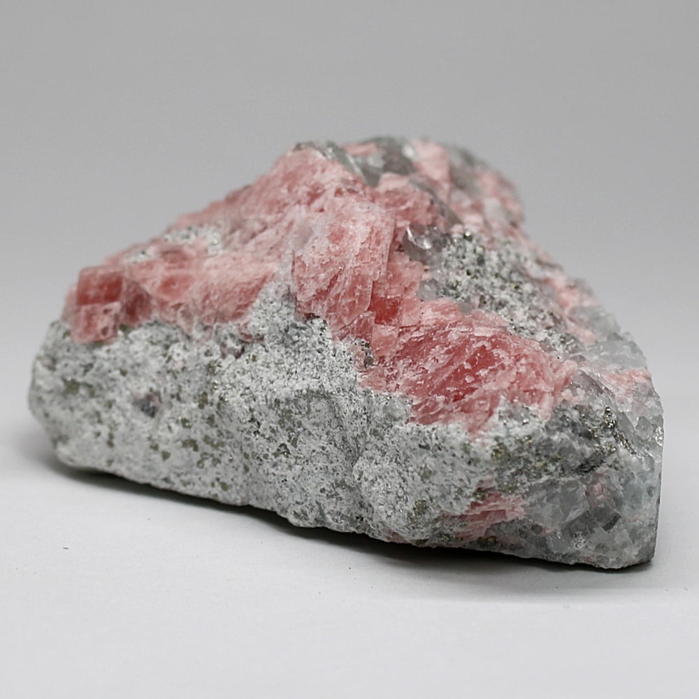 インカローズ結晶原石(ロードクロサイト)/パイライト共生(総重量143g)-slide-1