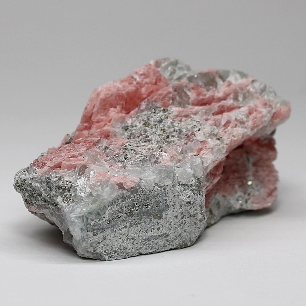 インカローズ結晶原石(ロードクロサイト)/パイライト共生(総重量143g)-slide-2