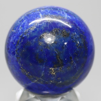 [特別価格]アフガニスタン産ラピスラズリ丸玉/スフィア（球体直径約44.3mm）(LPS-SP1329IS)