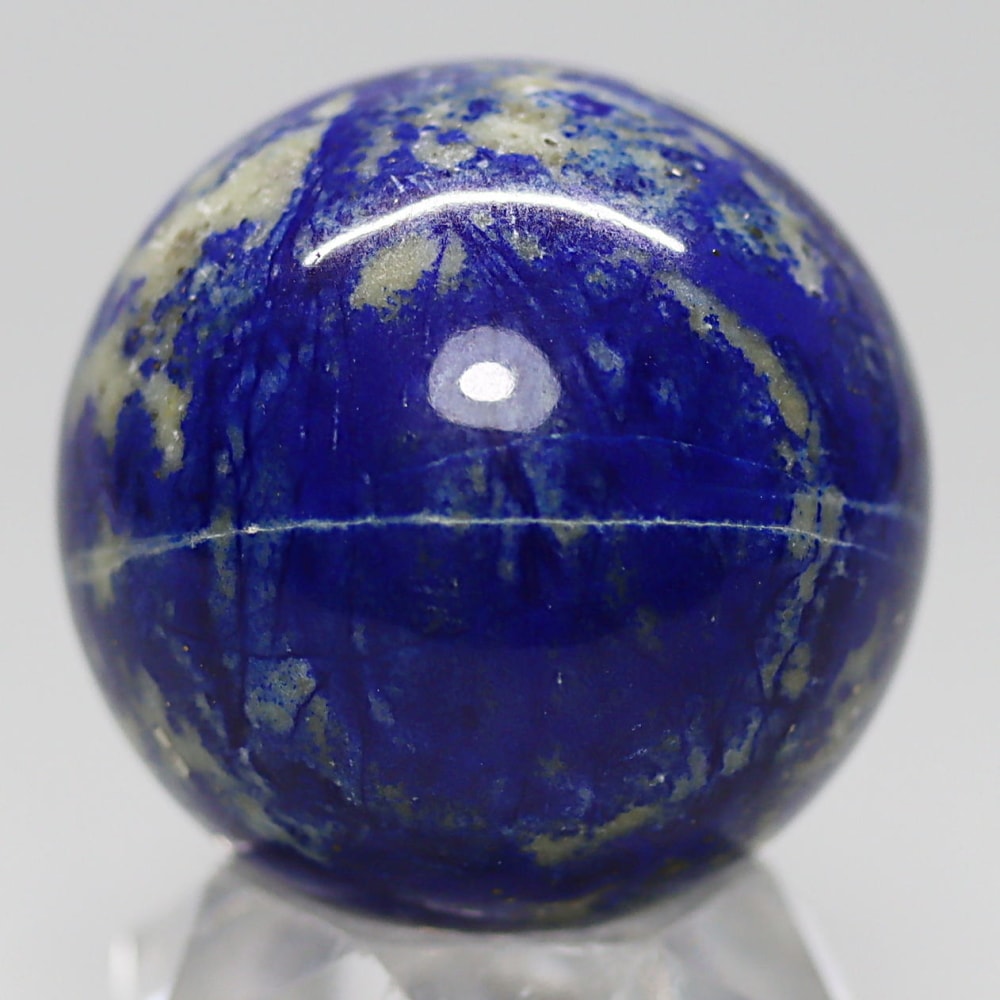 アフガニスタン産ラピスラズリ丸玉/スフィア(球体直径約31.6mm)-slide-0