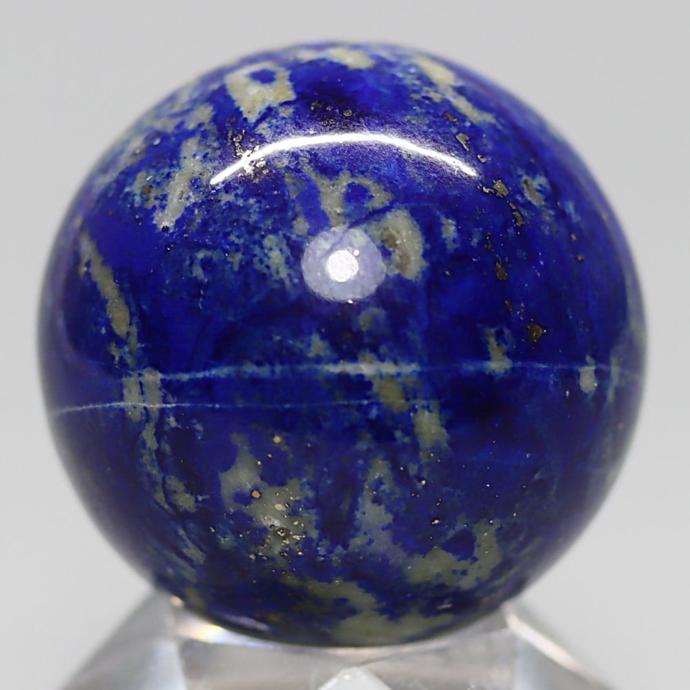 アフガニスタン産ラピスラズリ丸玉/スフィア(球体直径約31.6mm)-slide-1