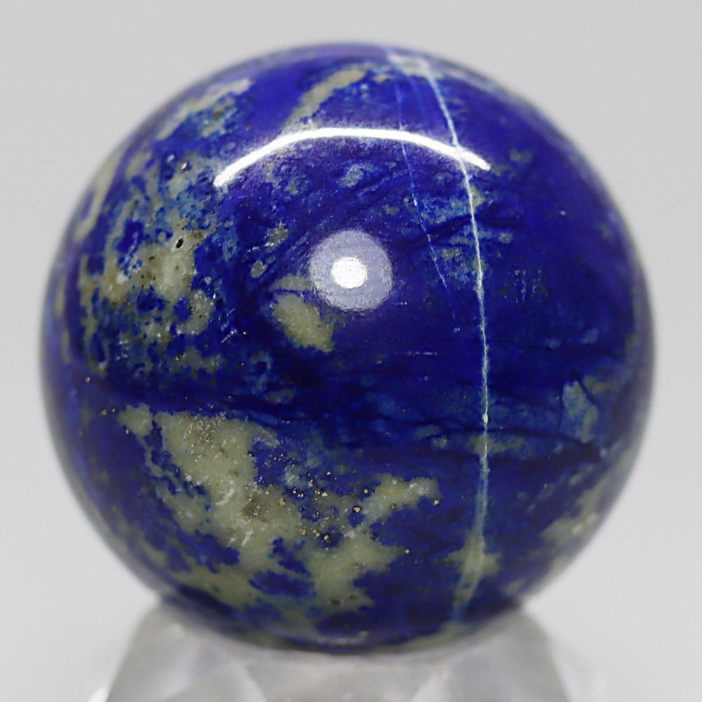 アフガニスタン産ラピスラズリ丸玉/スフィア(球体直径約31.6mm)-slide-4