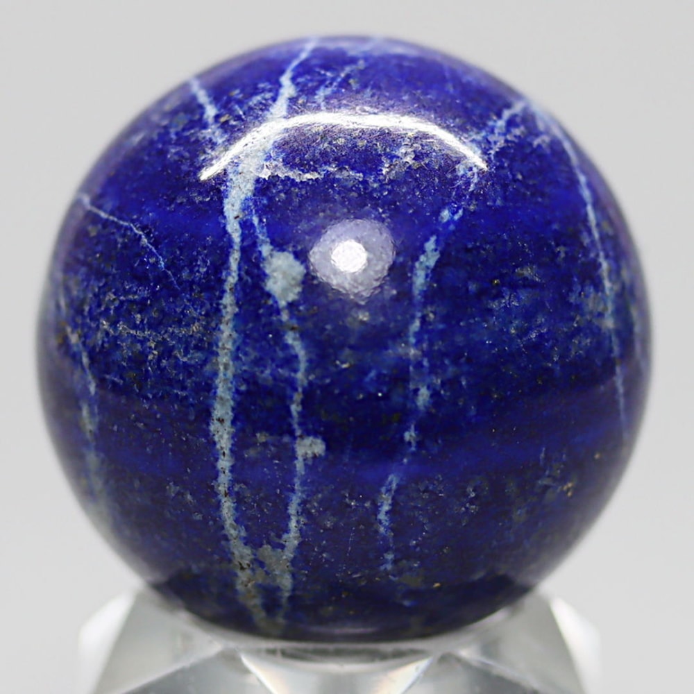 アフガニスタン産ラピスラズリ丸玉/スフィア(球体直径約37.6mm)-slide-2