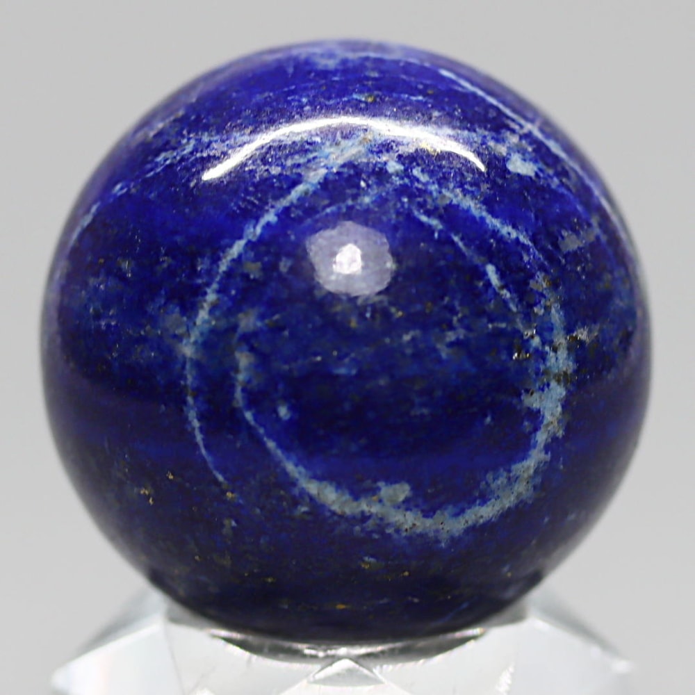 アフガニスタン産ラピスラズリ丸玉/スフィア(球体直径約37.6mm)-slide-3