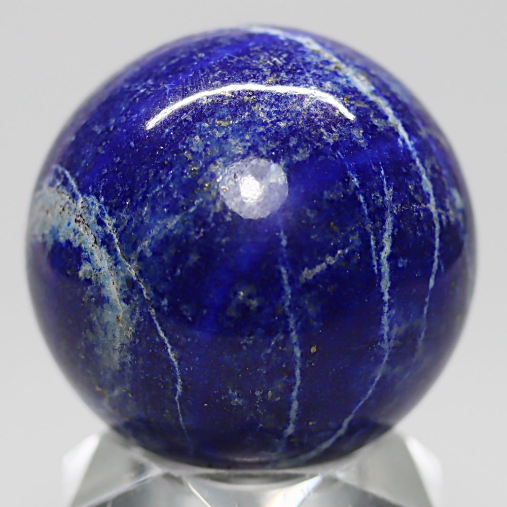 アフガニスタン産ラピスラズリ丸玉/スフィア(球体直径約37.6mm)-slide-5