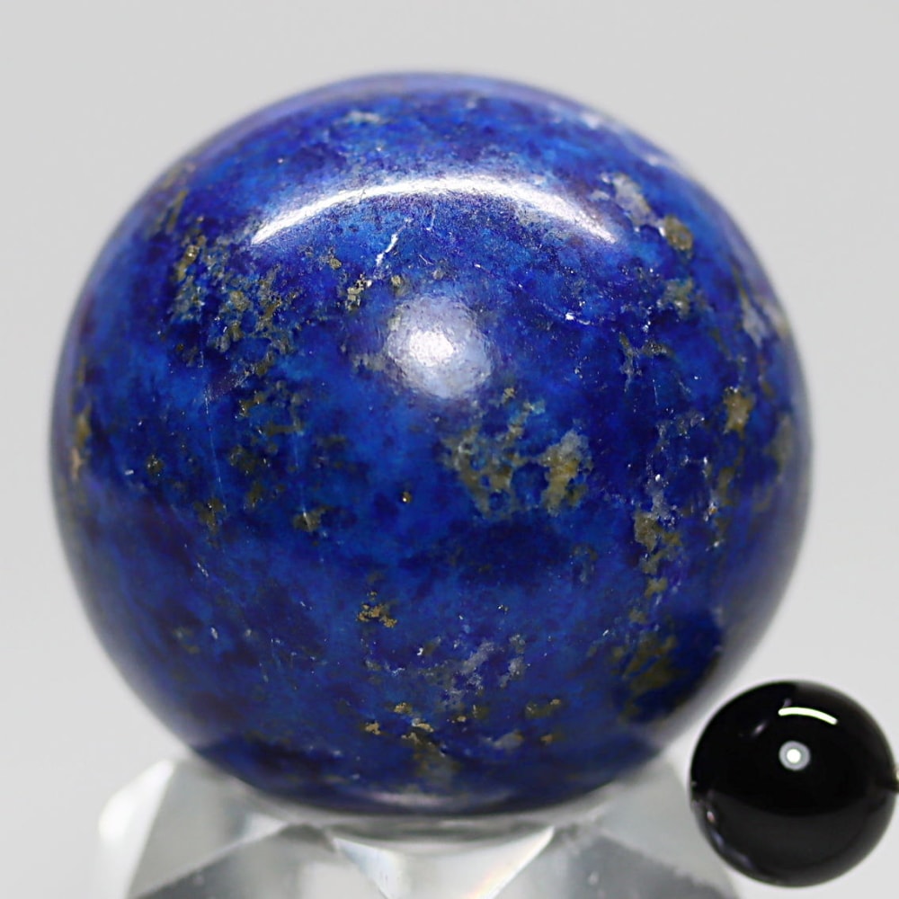 アフガニスタン産ラピスラズリ丸玉/スフィア(球体直径約38.5mm)-slide-6