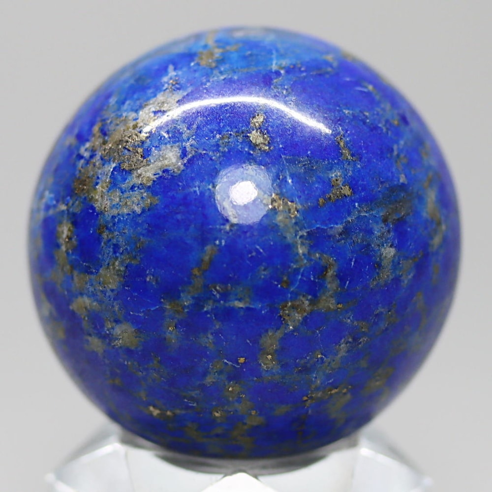 アフガニスタン産ラピスラズリ丸玉/スフィア(球体直径約40.5mm)-slide-3