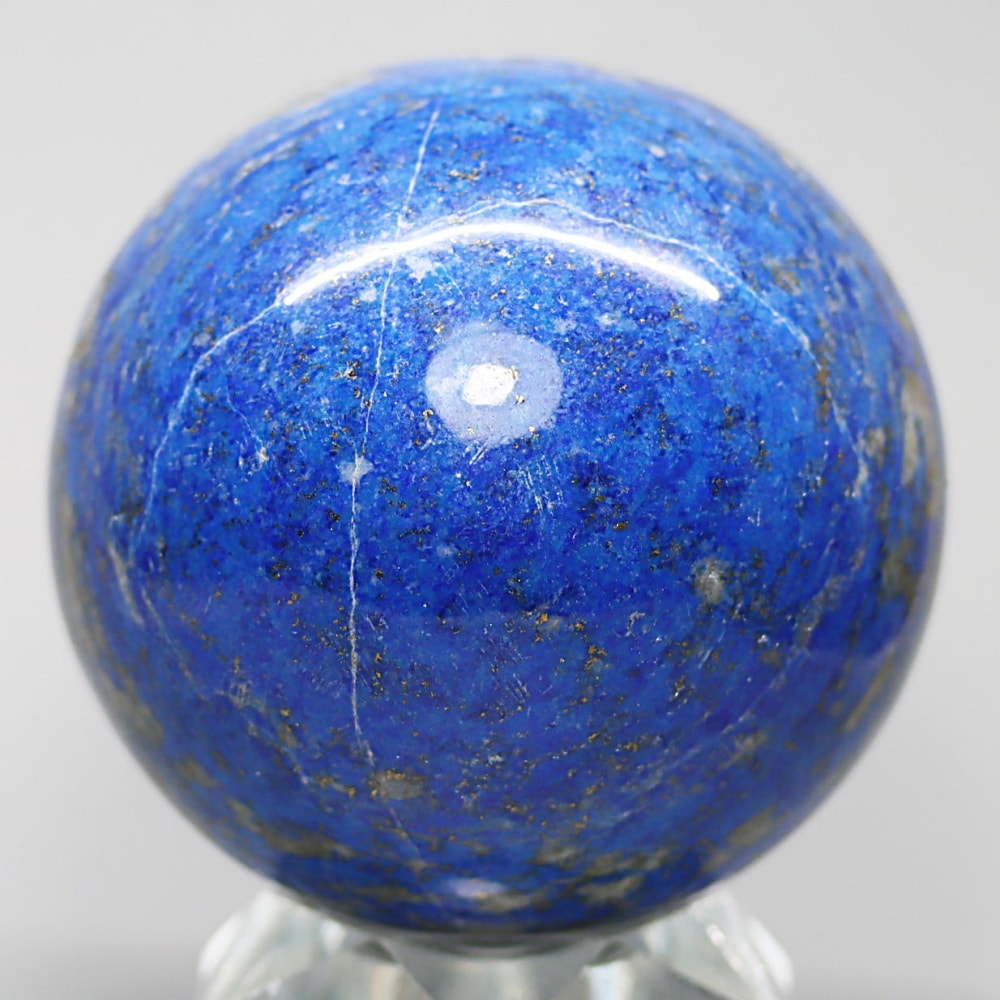 アフガニスタン産ラピスラズリ丸玉/スフィア(球体直径約75.8mm)-slide-0