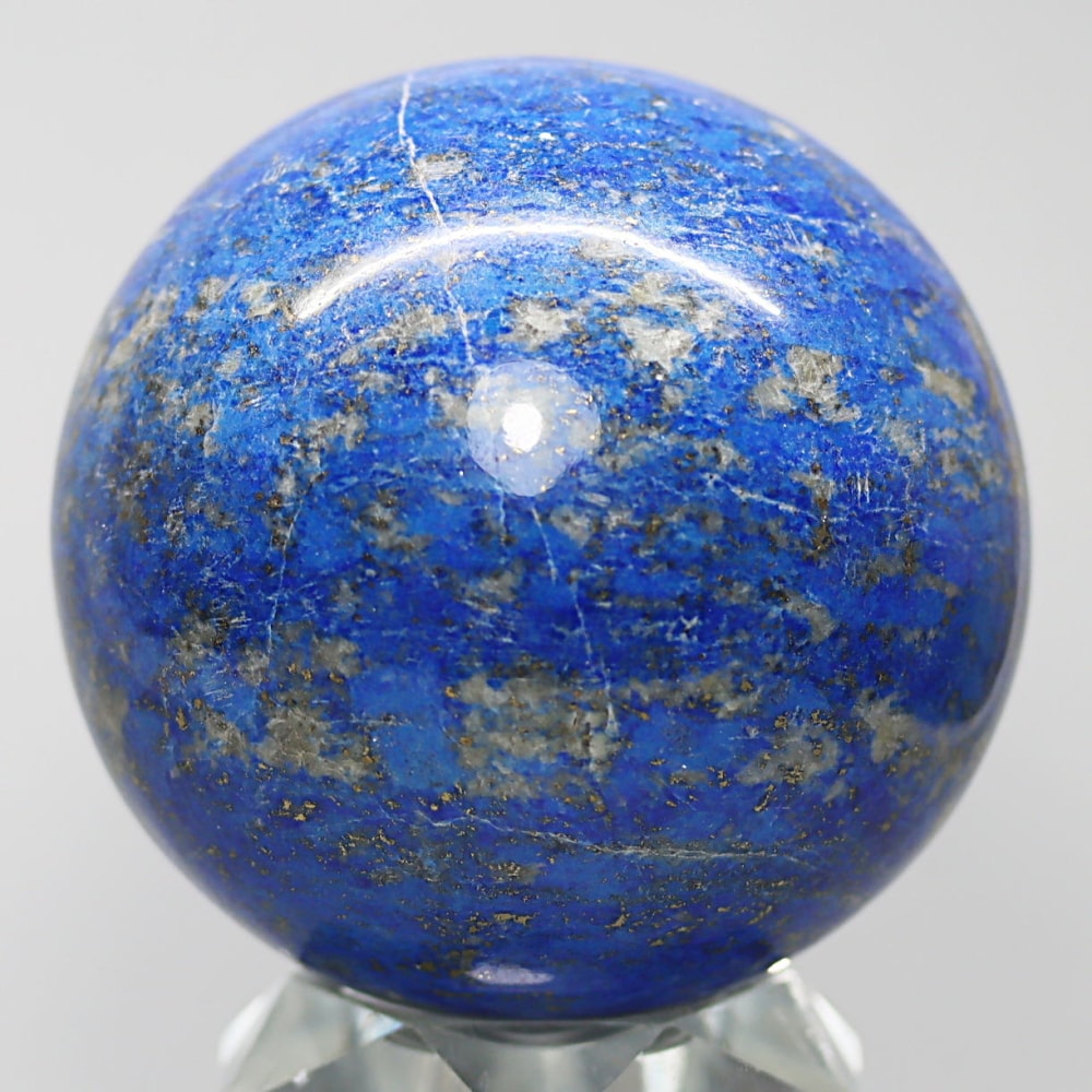 アフガニスタン産ラピスラズリ丸玉/スフィア(球体直径約75.8mm)-slide-4