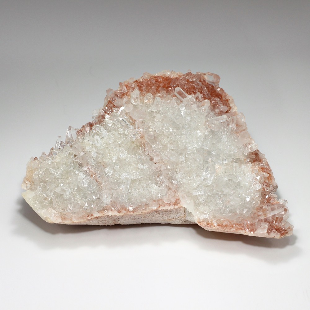 [高品質・インド/マニカラン産]ヒマラヤ水晶クラスター/原石（特別価格・バイカラー）