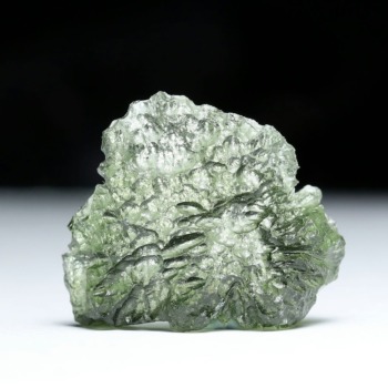 [チェコ共和国産]天然モルダバイト原石（2.9g）(MLDB-RF002IS)