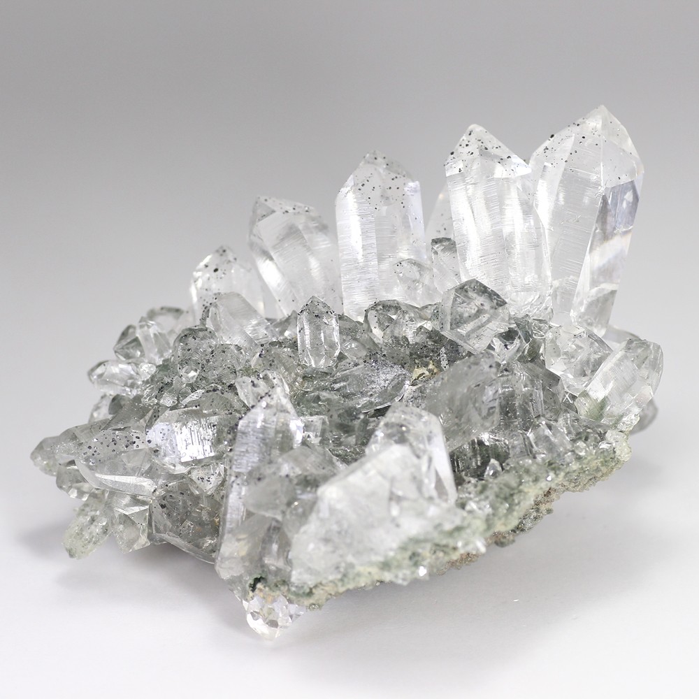 トップクォリティ]インド/マニハール産ヒマラヤ水晶クラスター/原石(MNH-CL0321IS) 天然石・パワーストーン  Infonix（インフォニック）