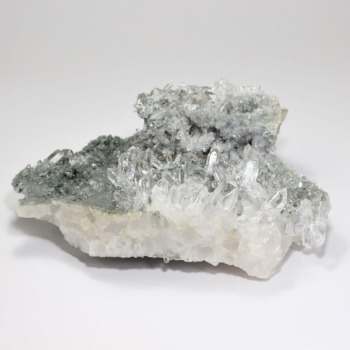 インド/マニハール産ヒマラヤ水晶クラスター（大きめ1.38kg・母岩の割合が多いため特別価格）