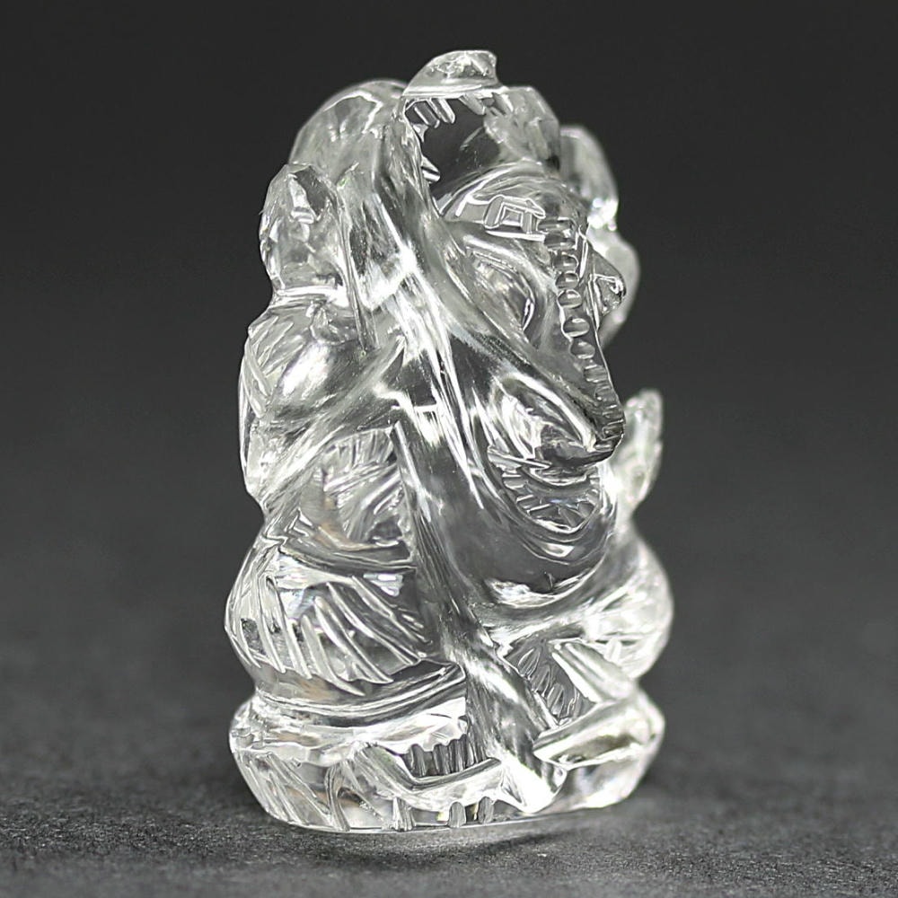 ！！希少！！霊峰ヒマラヤ産シトリン　ガネーシャ像 希少！！霊峰ヒマラヤ産シトリン ガネーシャ像 GN0031 【稀少