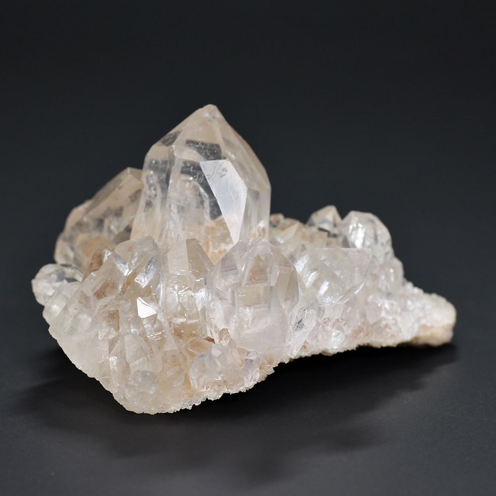 [高品質]インド/マニカラン産ヒマラヤ水晶クラスター/原石