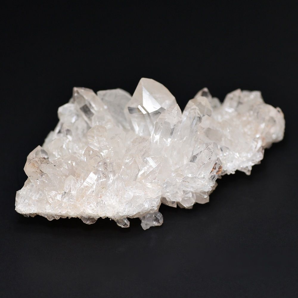 [高品質]インド/マニカラン産ヒマラヤ水晶クラスター/原石（珍しいクリアクラスター/原石）(MNIK-CL0145IS) | 天然石・パワー