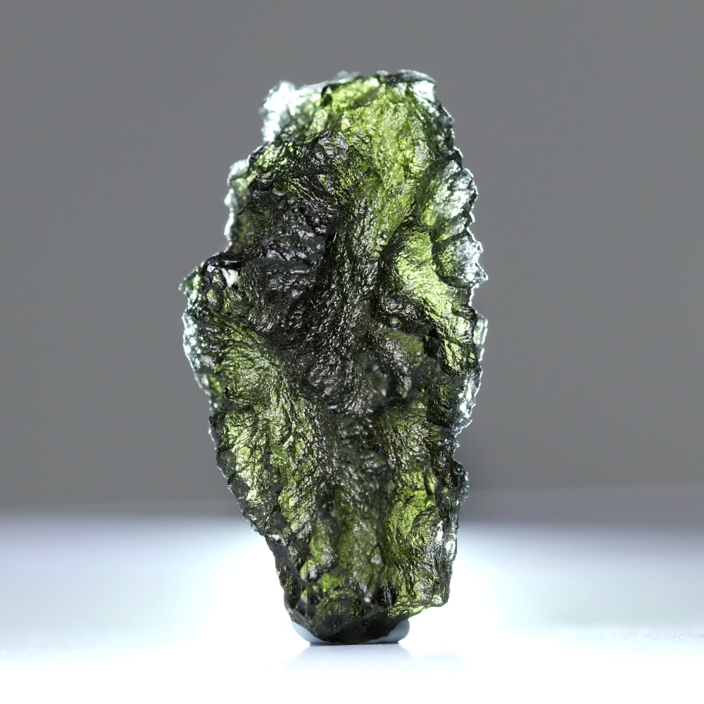[高品質・チェコ共和国産]天然モルダバイト原石（9.3g）