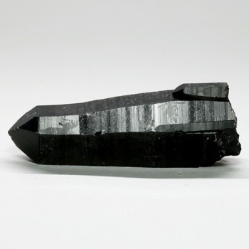 [中国/新疆ウイグル自治区産]モリオン原石（黒水晶ナチュラルポイント）(MOYZ-NP0552IS)