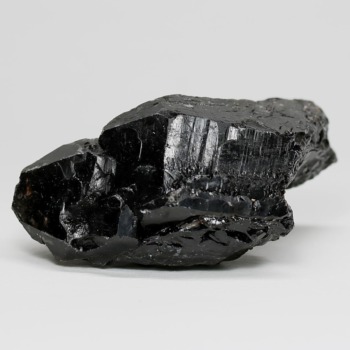 [高品質]ブラジル産モリオン原石/天然黒水晶（手のひらサイズ108g/ナチュラルポイント）(MRB-CR1086IS)