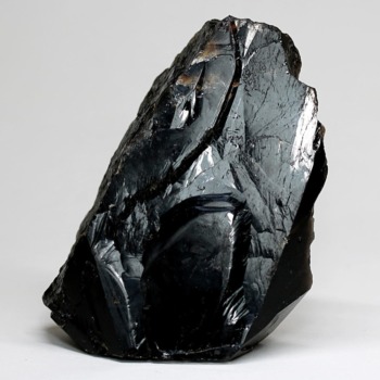 [高品質]ブラジル産モリオン原石/天然黒水晶（手のひら大サイズ389g/ナチュラルポイント）(MRB-CR3890IS)