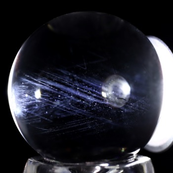 [品質ランク★★★★★]ブラジル産エンジェルラダー無垢水晶玉/3cmUP丸玉/天然本物透明スフィア（丸玉直径31.0mm）(MUAQ-SPH3108IS)