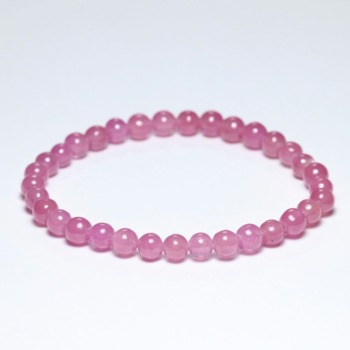 [高品質++]ピンクサファイアブレスレット（約6mm玉）(PISP-BR0603IS)