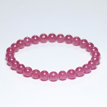 [高品質++]ピンクサファイアブレスレット（約7mm玉）(PISP-BR0702IS)