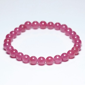 [高品質++]ピンクサファイアブレスレット（約7mm玉）(PISP-BR0704IS)
