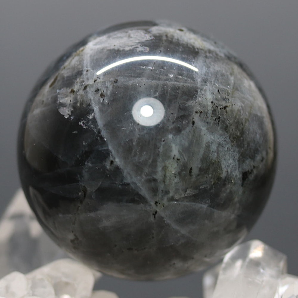 ピンクパープルラブラドライト丸玉/スフィア(直径約47.4mm)-slide-1