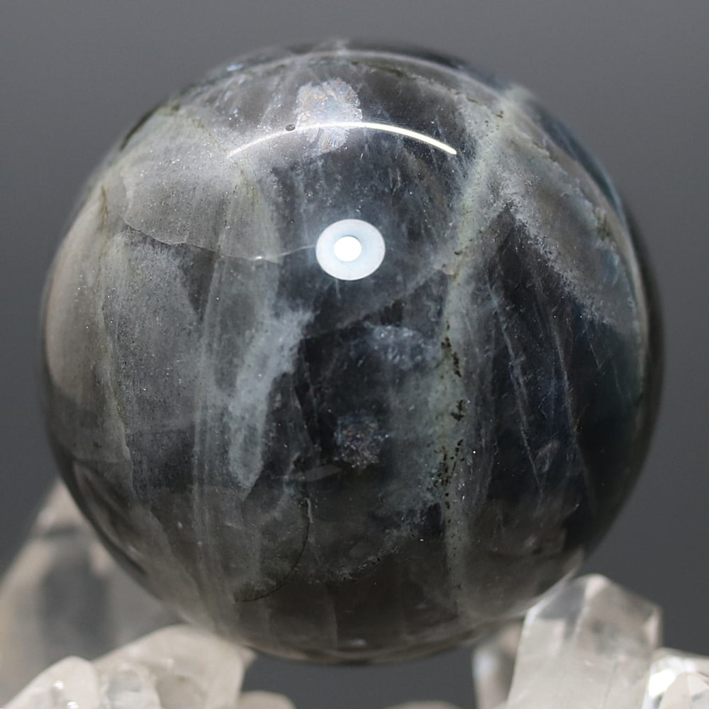 ピンクパープルラブラドライト丸玉/スフィア(直径約52.0mm)-slide-3