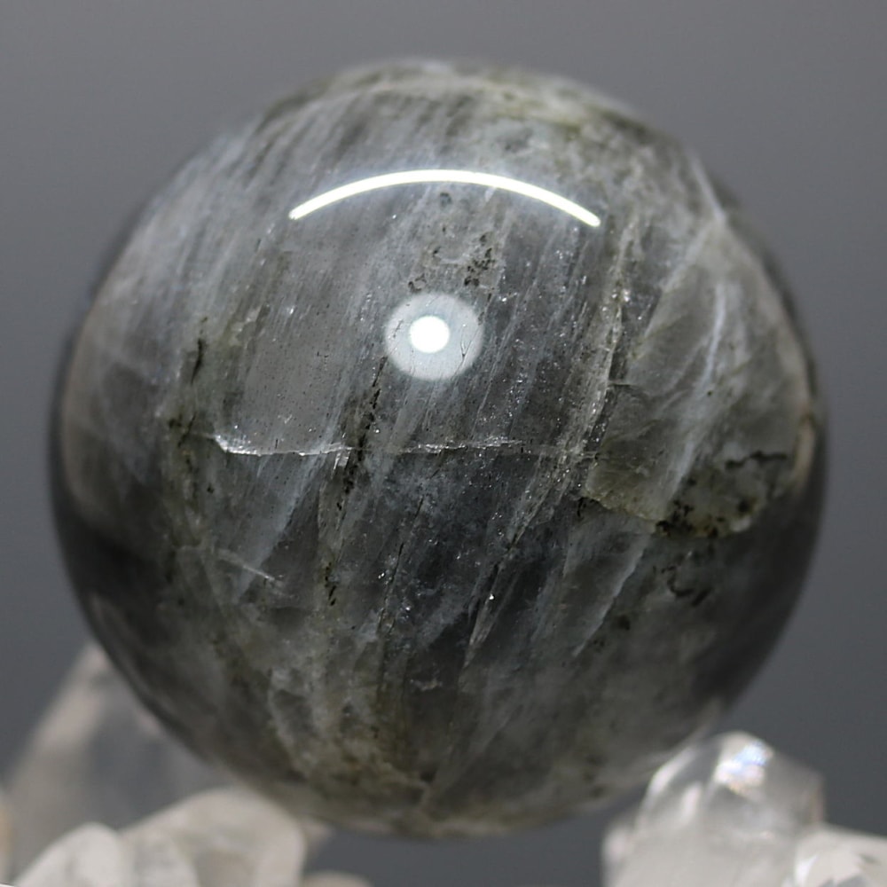 ピンクパープルラブラドライト丸玉/スフィア(直径約52.6mm)-slide-1