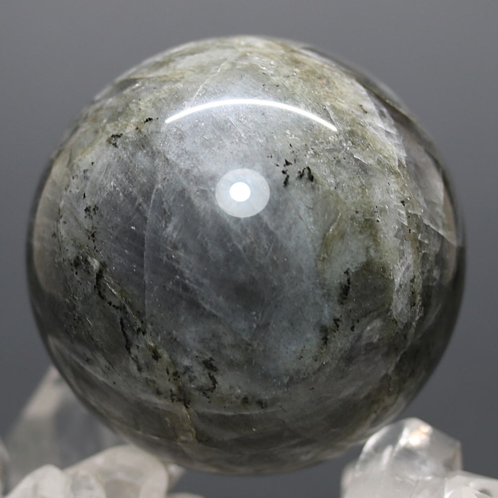 ピンクパープルラブラドライト丸玉/スフィア(直径約52.6mm)-slide-2