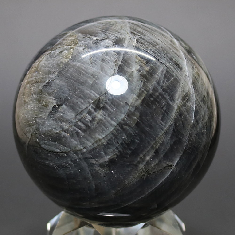 ピンクパープルラブラドライト丸玉/スフィア(直径約75mm大玉!)-slide-3