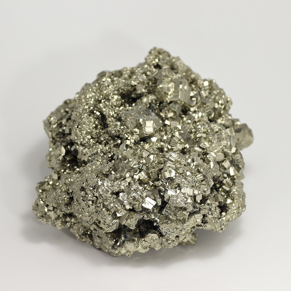 高品質]ペルー産パイライト原石（黄鉄鉱）(PYR-R1524IS) | 天然石 