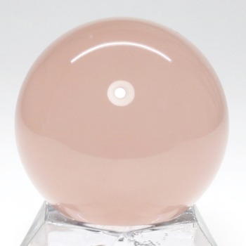[希少/トップクォリティ]マダガスカル産ローズクォーツ丸玉/スフィア（球体直径40.0mm・リピート不可のクラックレス！）(RSET-SP0894IS)