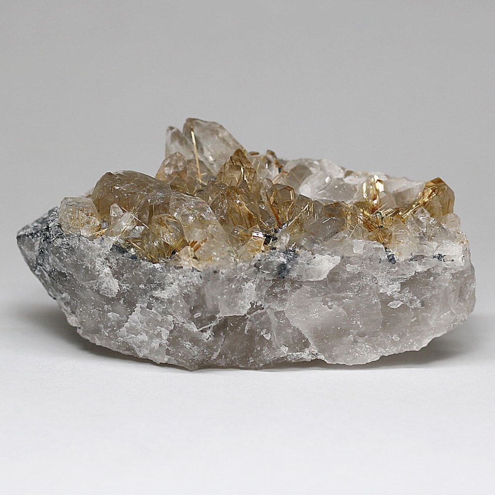 ブラジル産ルチルクォーツクラスター(原石151g)-slide-0