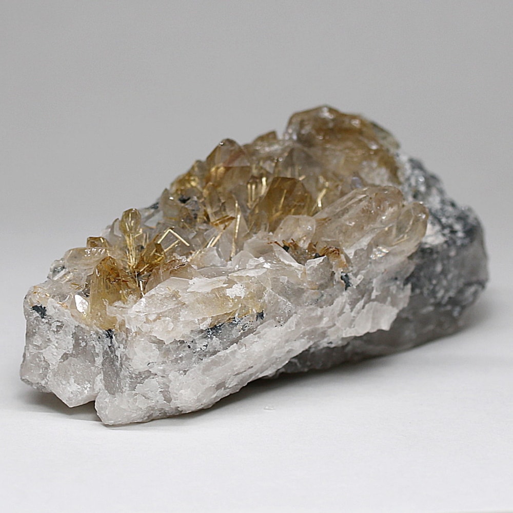 ブラジル産ルチルクォーツクラスター(原石151g)-slide-2