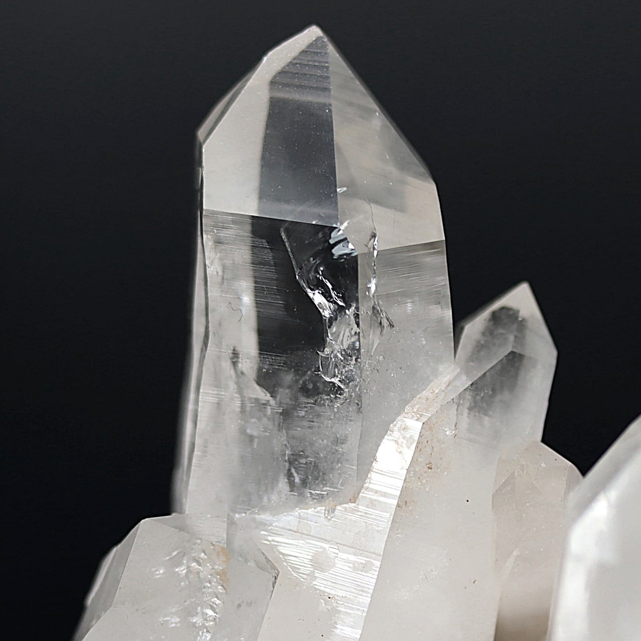 インド/サインジ産ヒマラヤ水晶クラスター(原石138g)-slide-7