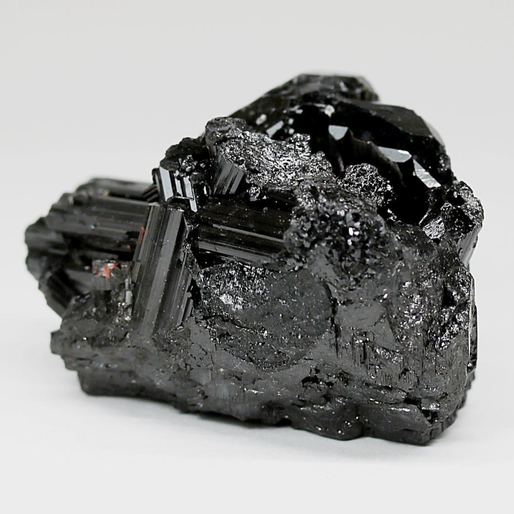 内モンゴル産ブラックトルマリン結晶石(ショールトルマリン原石76.7g)-slide-1