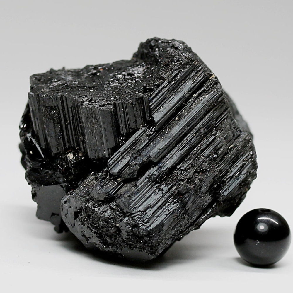 内モンゴル産ブラックトルマリン結晶石(ショールトルマリン原石81.2g)-slide-7