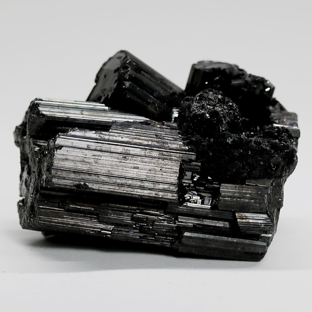 内モンゴル産ブラックトルマリン結晶石(ショールトルマリン原石116g)-slide-0