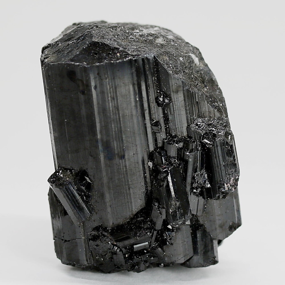 内モンゴル産ブラックトルマリン結晶石(ショールトルマリン原石145g)-slide-0