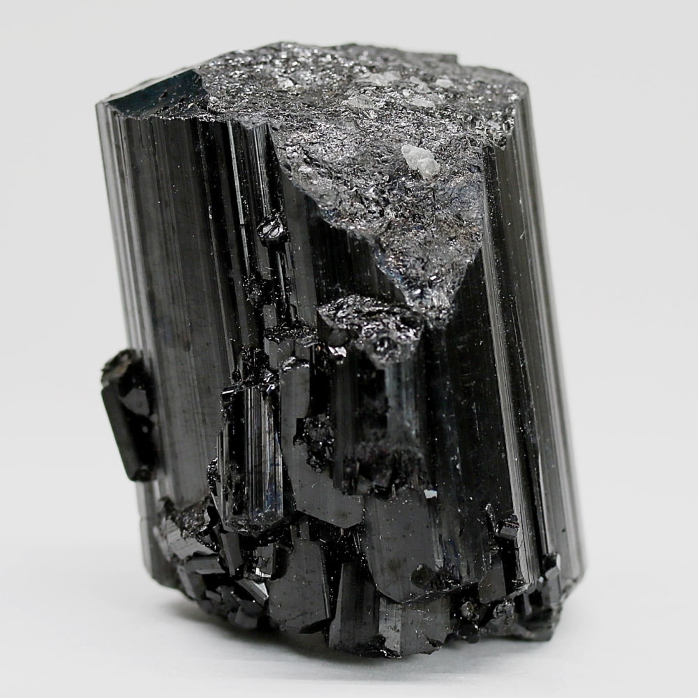 内モンゴル産ブラックトルマリン結晶石(ショールトルマリン原石145g)-slide-1